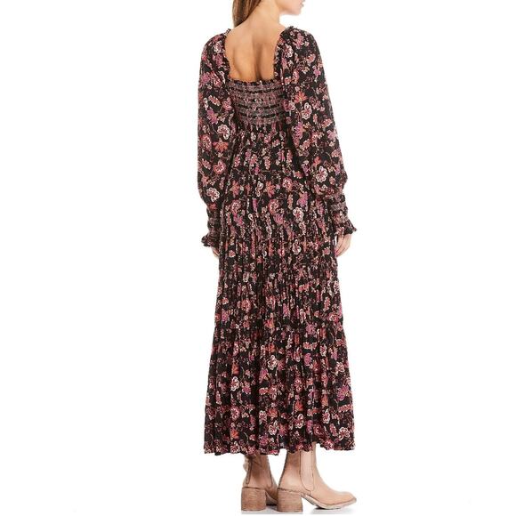Free People Sweet Escape Maxi Dress XS Boho Prairie Floral Cottagecore Festival - Picture 16 of 16